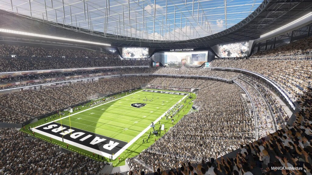 raiders stadium overlook