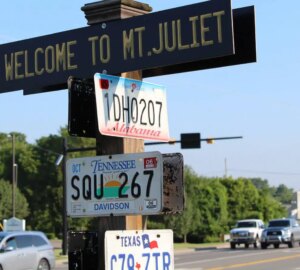 Mt. Juliet Road signs