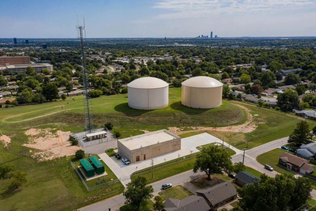 OKC Booster Station Aerial