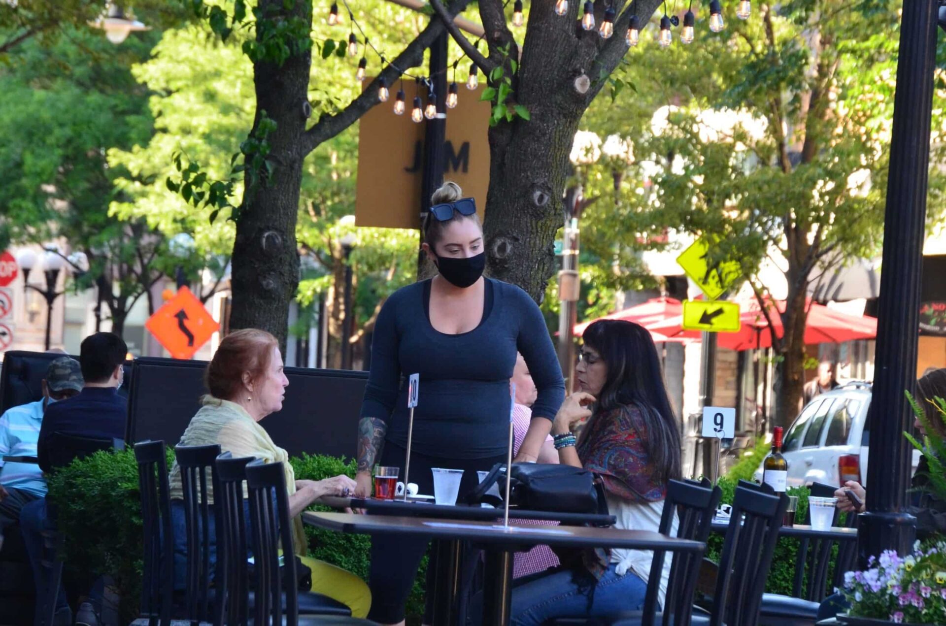 Outdoor dining placemaking