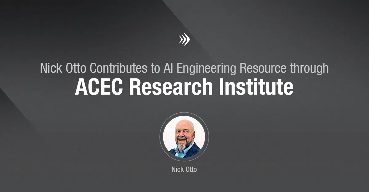 Nick Otto ACEC Research Institute