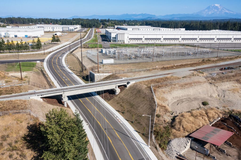 Aerial of FRED310 Bridge