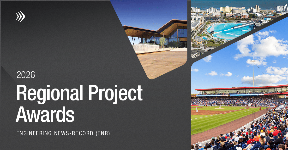2026 ENR Regional Project Awards with five Best Projects and four Awards of Merit across diverse markets and regions