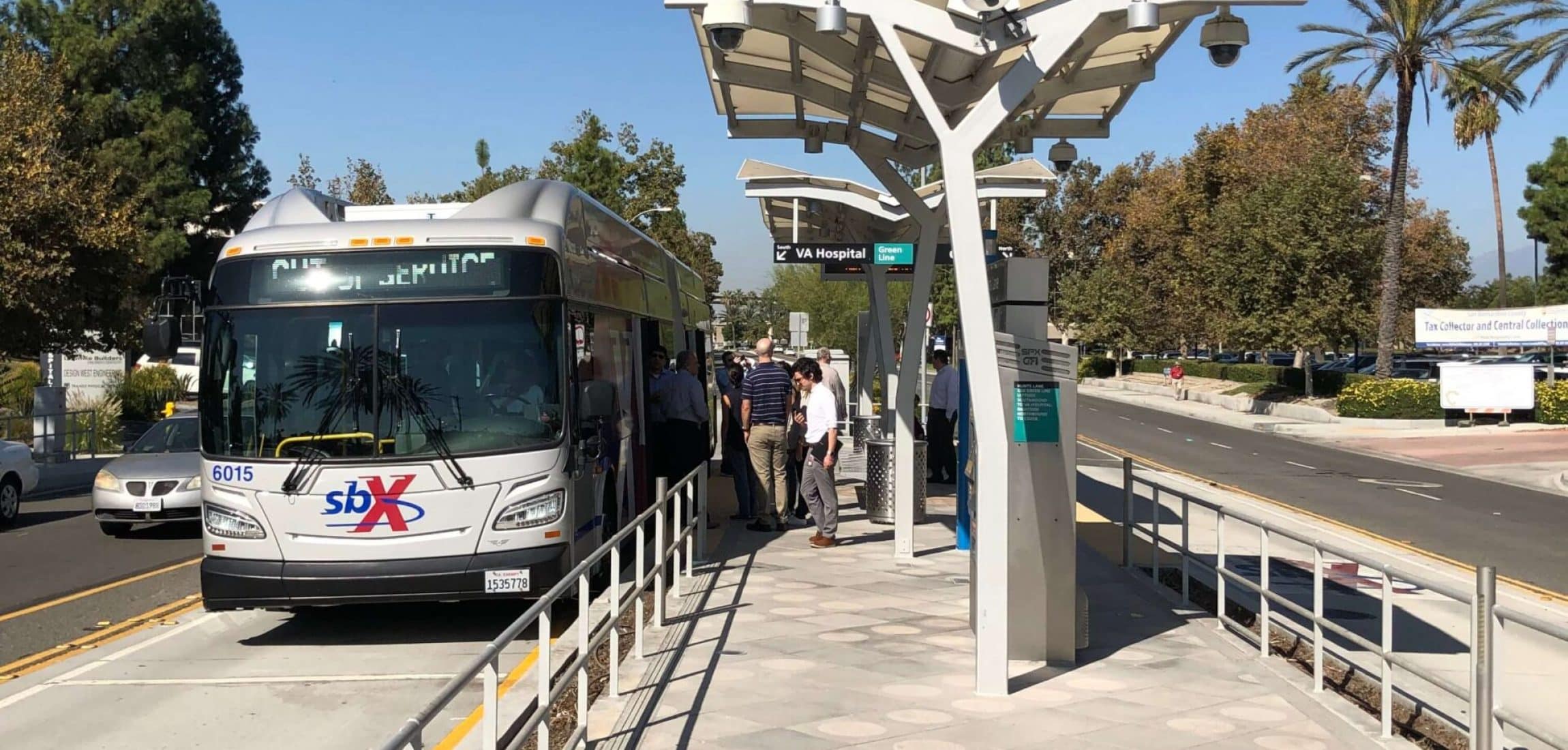 E Street BRT, San Bernardino, CA